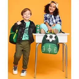 Рюкзак дитячий Skip Hop Spark Style Футбол зелений (9O278210) - мініатюра 6