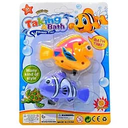 Водоплавающие заводные рыбки, 2 шт. в упаковке, M0981 (в ассортименте)