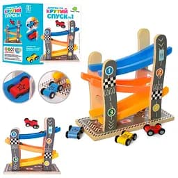 Дерев’яна іграшка Трек, 22x21.5x10.5 см, MD2646