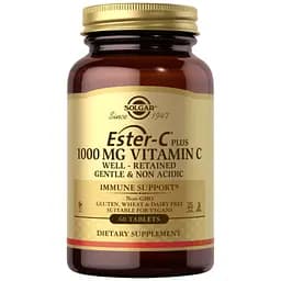 Витамины Solgar Ester-C Plus 1000 мг vitamin C 60 таблеток