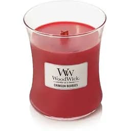 Свічка Woodwick Crimson Berries Medium Різдвяні ягоди 275 г (92080E) - мініатюра 2