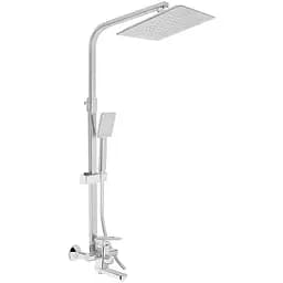 Душевая система універсальна Lidz Sofi 1030 на три споживача (з виливом) (k35) LDSOF1030CRM44975 Chrome, Хром