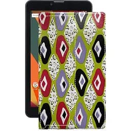 Чохол StatusCASE з екошкіри для планшету Bravis NB754 Камені-кольорові