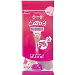 Бритва одноразова Wilkinson Sword Extra 3 Beauty Essentials, 4 шт.