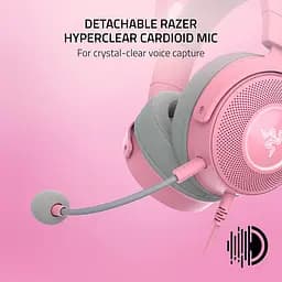 Ігрові навушники Razer Kraken Kitty V2 PRO Quartz (RZ04-04510200-R3M1) [121917] - мініатюра 7