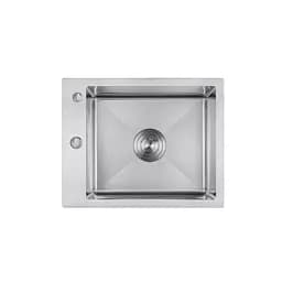 Кухонна мийка Kroner KRP Gebürstet - 4050HM (3,0/1,0 мм) CV029164, Нержавіюча сталь