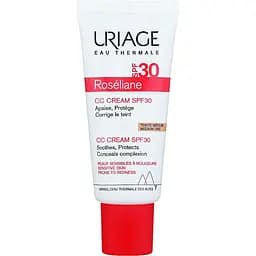 Корректирующий СС-крем Uriage Roséliane CC Cream SPF 30 Против покраснений тон Medium 40 мл