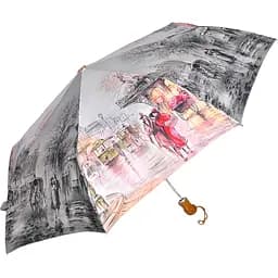 Женский складной зонтик полный автомат Zest 100 см серый