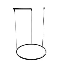 Підвісний стельовий світильник Babich Studio Ring 550 Black (RAL 9005) - мініатюра 4