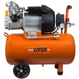 Компрессор Grad V 2.5 кВт 435 л/мин 8 бар 50 л (7043945)