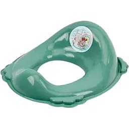 Дитяча накладка на унітаз Technok Toys 1270 40x30.5x13 см з прогумованими вставками зелений