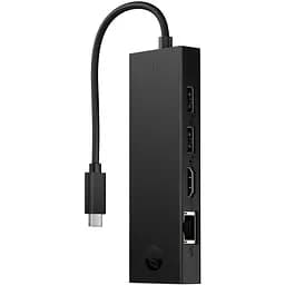 Хаб USB 3.0 ->HDMI/USB2.0x2/USB-C PD/Ethernet Hub HP - мініатюра 2