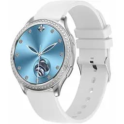 Смарт-годинник Lemfo AK53 сталевий ремінець Silver Silver (16364-hbr)