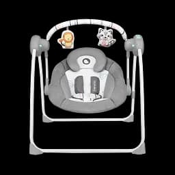 Кресло-качалка Lionelo Ruben Grey Turquise, серый (LO.RU03)