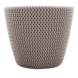 Горщик для квiтiв Prosperplast Splofy, 190 мм, мокка (11900-7529) - мініатюра 2