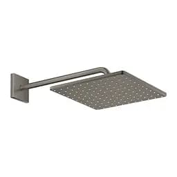 Верхній душ з душовим кронштейном 422 мм, 1 режим струменя Grohe Rainshower 310 Mono Cube 26564AL0, Графит - мініатюра 2