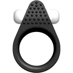 Виброкольцо Dreamtoys All Time Favorites Silicone Stimu-Ring 4.2 см черный
