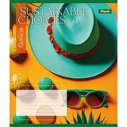 Набір зошитів 1 Вересня Sustainable choices А5 в лінійку 24 аркуші 20 шт. (66651)