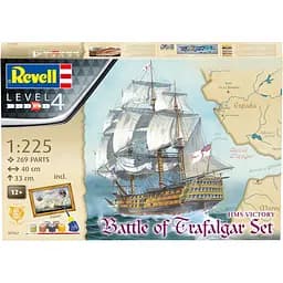 Збірна модель Revell Корабель Victory Трафальгарська битва рівень 4, масштаб 1:225, 269 деталей (RVL-05767) - мініатюра 12
