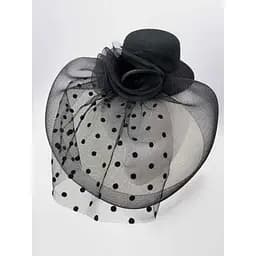 Шляпка-мини Мона VIP два цветка