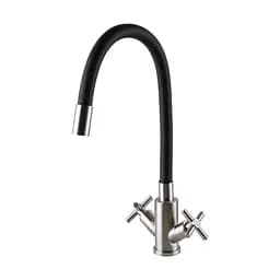 Смеситель для кухни Globus Lux Dukat SD4-203SB Черный матовый