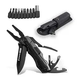 Мультитул Intertool HT-0545 Blackstone Storm, 8 в 1, с нейлоновым чехлом