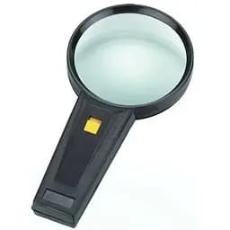 Лупа ручная круглая с подсветкой, 2,5Х, диам-90 мм, Magnifier 82015