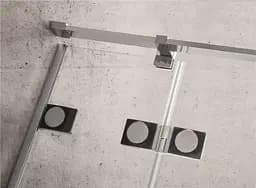 Душова стінка Radaway Euphoria KDJ 26-27x200 скло, хром, ліва (383241-01L) - мініатюра 4