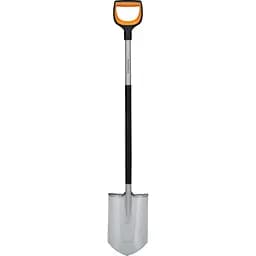 Лопата штыковая заостренная Fiskars Xact™ 120 см со школой (1066729)
