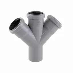 Хрестовина каналізаційна TA Sewage 50, 45° CZ050002