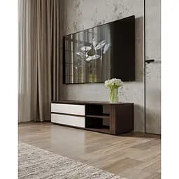 Тумба Moreli T-205 1500x430x450 мм венге магія білий (mo-t205-venge)