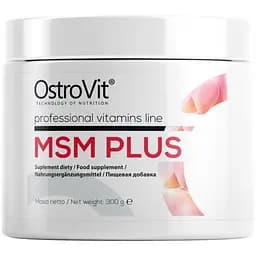 Препарат для суглобів і зв'язок OstroVit MSM Plus 300 г