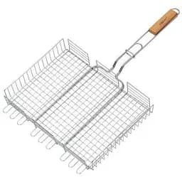 Грати для гриля барбекю з ручкою Maestro 300 x 400 мм MR-1003