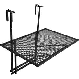 Підвісний столик Costway Mesa балконний чорний