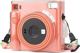 Подарунковий набір фотоапарат Fujifilm Instax Square SQ1, Фотопапір 20 шт, Прозорий чохол, Фотоальбом 80 фото Білий - мініатюра 6