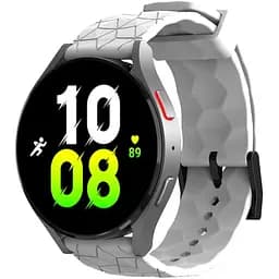 Браслет Crag для Samsung Galaxy Watch Active 2 44mm - білий ширина кріплення 20мм силікон Watchbands (W50-3WB87753167)