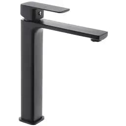 Змішувач для умивальника Haiba Kubus 001 black HB3929 Чорний матовий