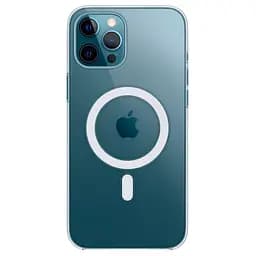 Чехол c MagSafe для Apple iPhone 12 Pro Max (Clear Case) ААА [52125]
