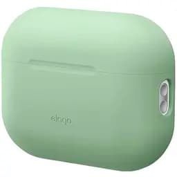 Чохол Elago Silicone Basic Case with Nylon Lanyard Pastel Green для AirPods Pro 2nd Gen зелений (EAPP2SC-BA+ROSTR-PGR)