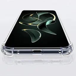 TPU чохол GETMAN Ease logo посилені кути Full Camera для Xiaomi 13T / 13T Pro Безбарвний (прозорий) - мініатюра 2