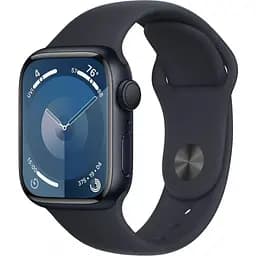 Смарт-годинник Apple Watch Series 9 GPS 41mm Midnight Aluminum Case w. Midnight Sport Band - M/L (MR8X3)