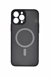 Магнитный чехол XON PhoneCase Magnetic для iPhone 13 Pro Max (PCMB1113400B 9458) Черный