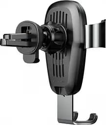 Автомобільний тримач холдер Baseus Metal Wireless Charger Gravity Car Mount Tarnish WXYL-B0A - мініатюра 3