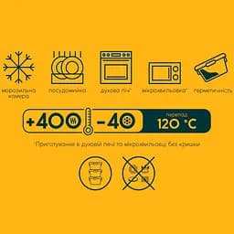 Контейнер Ecomo Thermo Box прямокут. 1030 мл (3RC0100-LL) - мініатюра 2