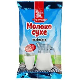 Молоко Сто пудов сухе 26%, 150 г (677183)