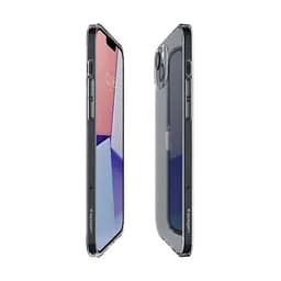 Чехол Spigen Air Skin Hybrid для iPhone 15 Plus Crystal Clear (ACS06645) + защитное стекло - мініатюра 5