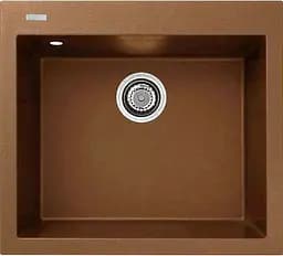 Кухонна мийка Adamant UNIVER terra-cotta 560x500x200 мм, без крила 56 см - мініатюра 1