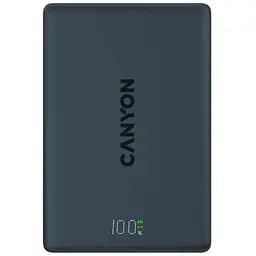Батарея универсальная Canyon 10000mAh OnPower 511 PD20W Magnetic wireless MagSafe Black (CNS-CPB511B)