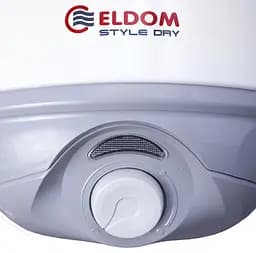 Водонагрівач Eldom STYLE DRY 100 л, 2 кВт, сухий ТЕН, вертикальний, циліндричний, білий (72270WD) - мініатюра 4