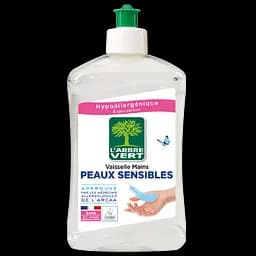 Жидкость для мытья посуды L'Arbre Vert Чувствительная кожа, 500 мл